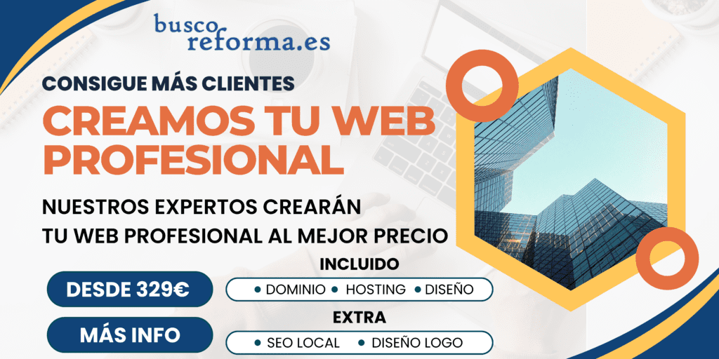 DISEÑO WEB PROFESIONALES REFORMA BARATA